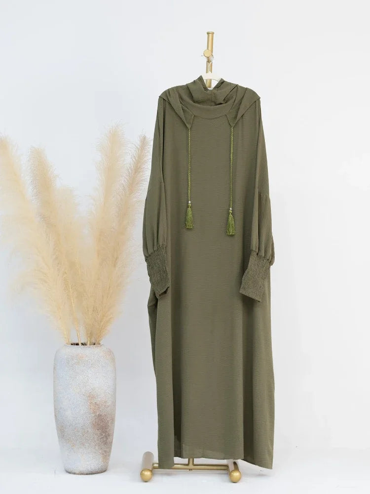 Eid Muslim Dress for Women Eid Abaya Morocco Ramadan Jilbab Hooded Prayer Dresses Vestido Kaftan Islam Dubai Arab Long Robe 2026