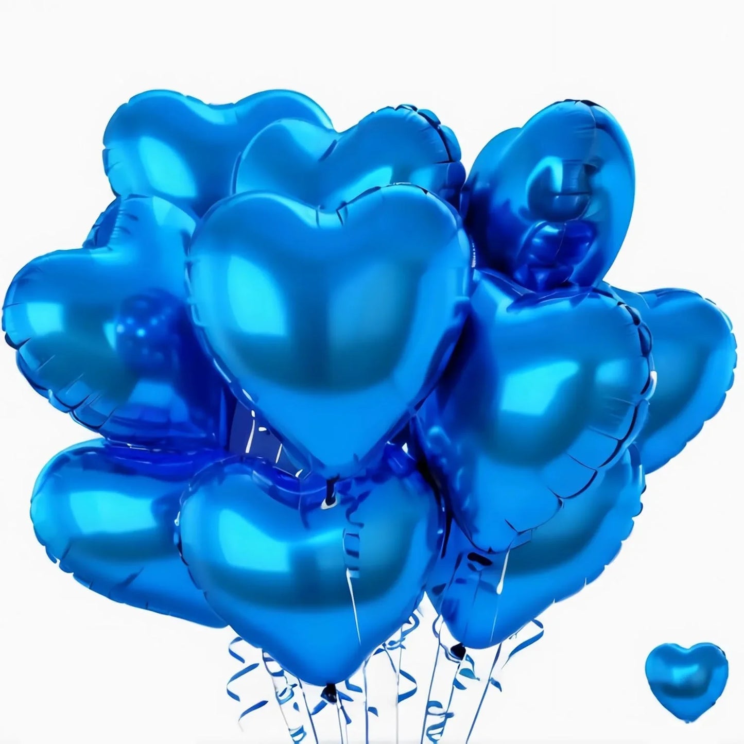 Love shaped foil balloon 18 inches red pink blue heart-shaped balloon Wedding Valentine's Day Anniversary Girls' Party Supplies