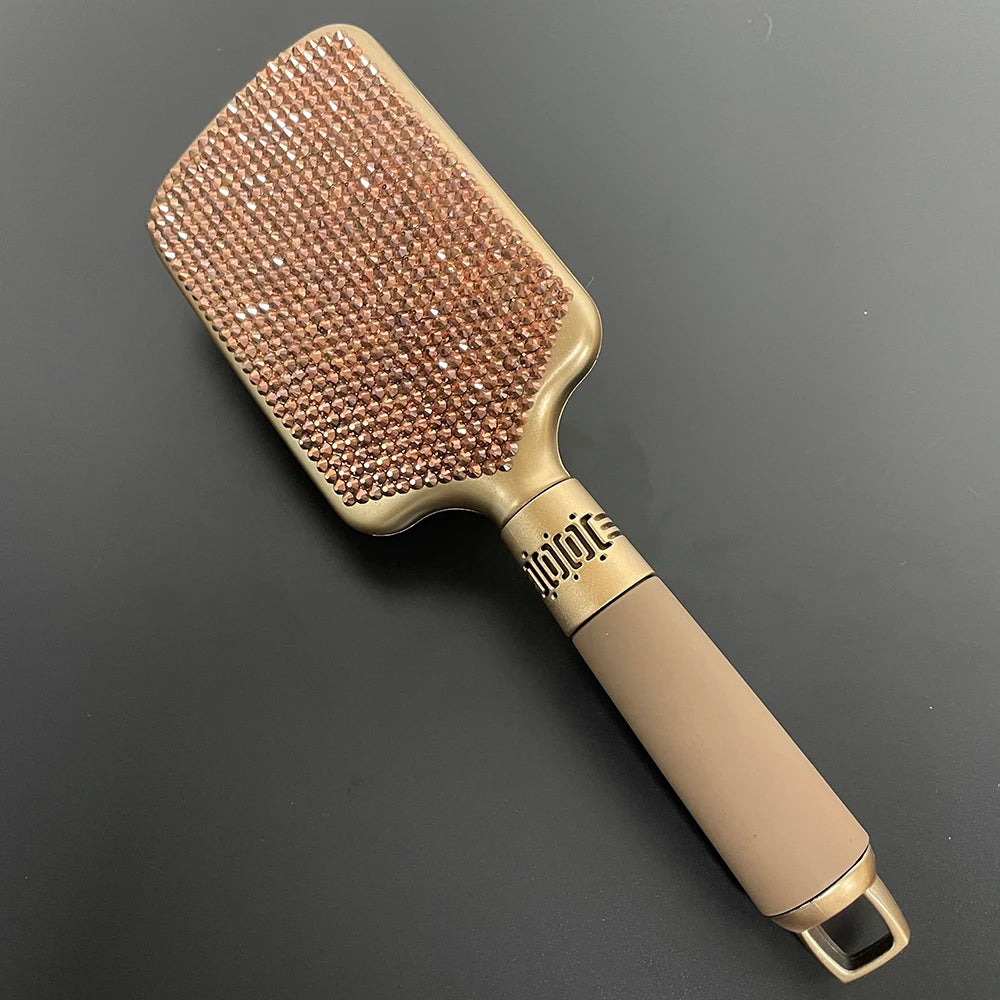Luxury Bling Crystal brosse à cheveux - Style accessories