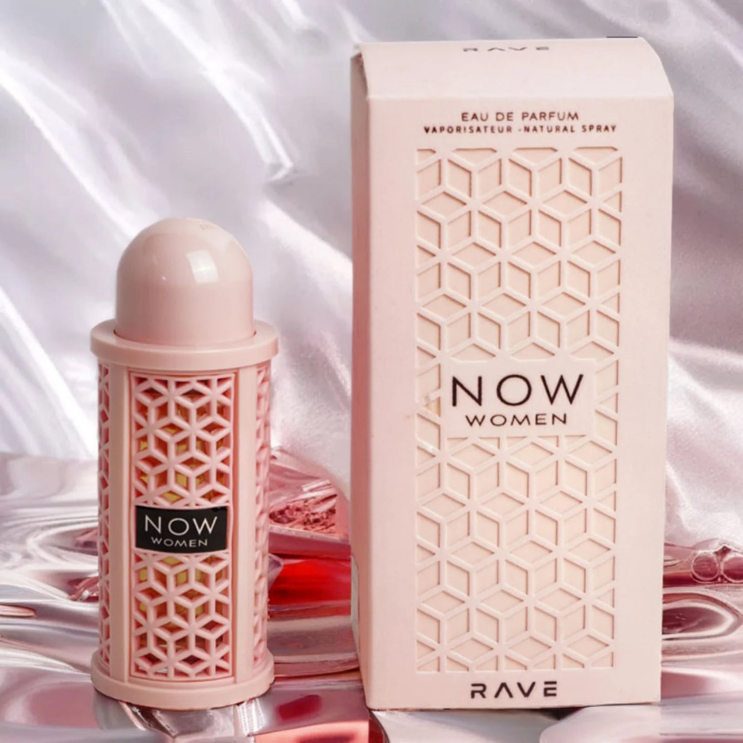 Lattafa Rave Now Eau de Parfum Spray For Women, 3.4 Ounce Long-Lasting Spray Elegant Spicy Fragrance,Best Valentine's Day Gifts