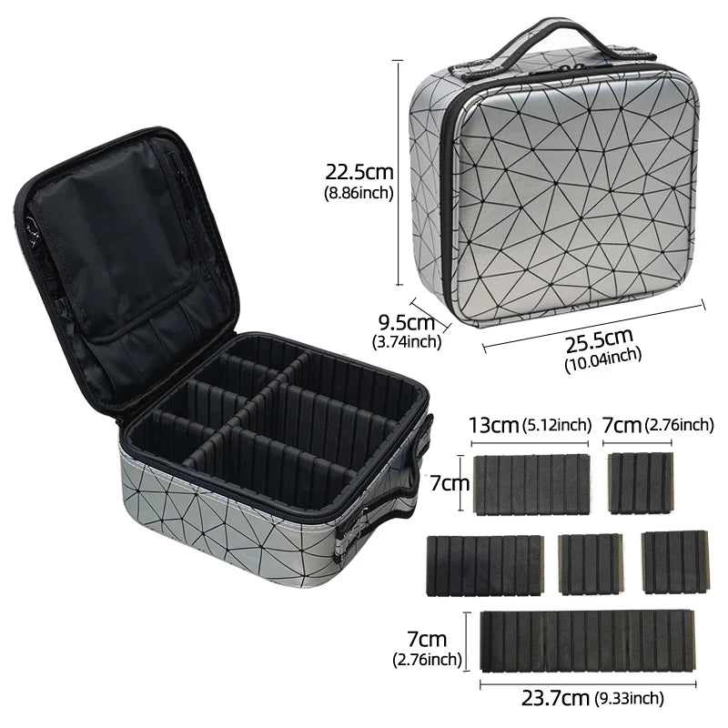 Vanity organiseur beauté idéal pour maquillage effet marbre waterproof - Style accessories 