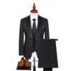 2024 High Quality African Men's Suits  3 Pieces British Handsome High-density Men's Suits blazer Wedding Dress Male Suit for Men
