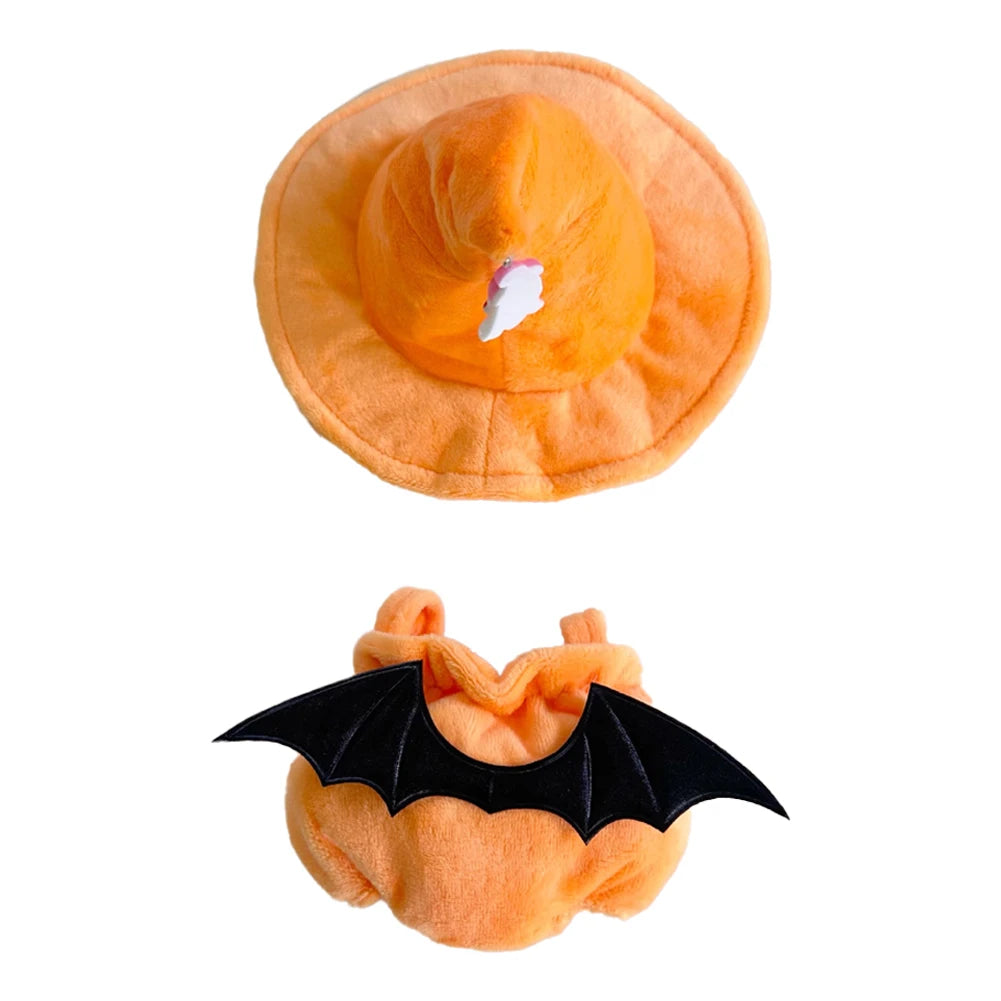 Halloween Interesting Replacement for Labubu 3.0 Pumpkin  Doll Clothes Cute Decoration for 15/17cm Dolls
