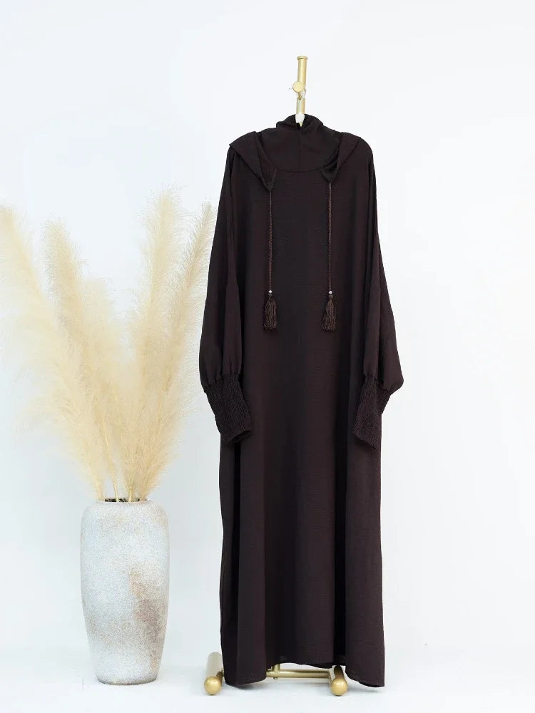 Eid Muslim Dress for Women Eid Abaya Morocco Ramadan Jilbab Hooded Prayer Dresses Vestido Kaftan Islam Dubai Arab Long Robe 2026