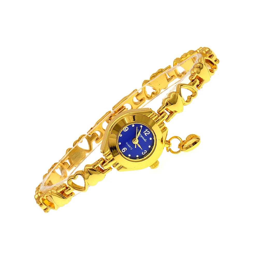 Hollow Out Heart Women Bracelet Watch Fashion Valentine's Day Gift Quartz Ladies' Clock Small Dial Delicate Woman Wristwatch