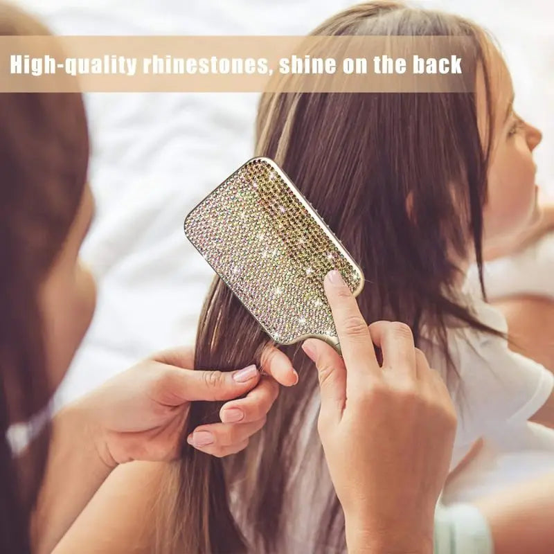 Luxury Bling Crystal brosse à cheveux - Style accessories 