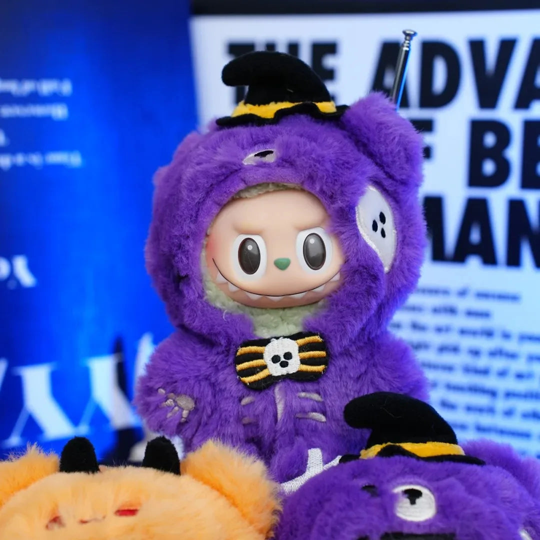 Halloween Interesting Replacement for Labubu 3.0 Pumpkin  Doll Clothes Cute Decoration for 15/17cm Dolls