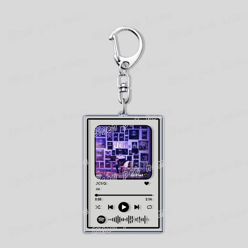 Porte clef jul avec album personnalisé - Style accessories 