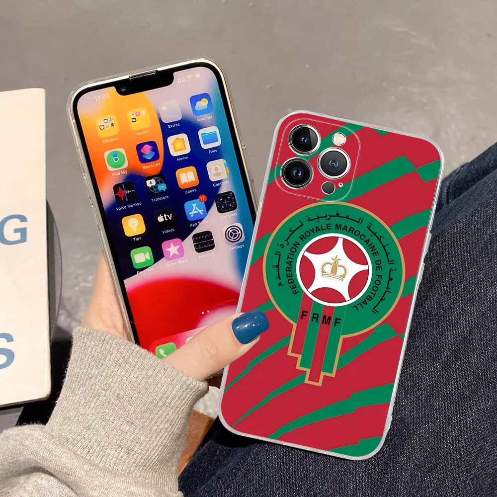 Maroc M-Morocco Flag Phone Case For iPhone 16 15 14 11 12 13 Mini Pro XS Max Cover 6 7 8 Plus X Funda Shell