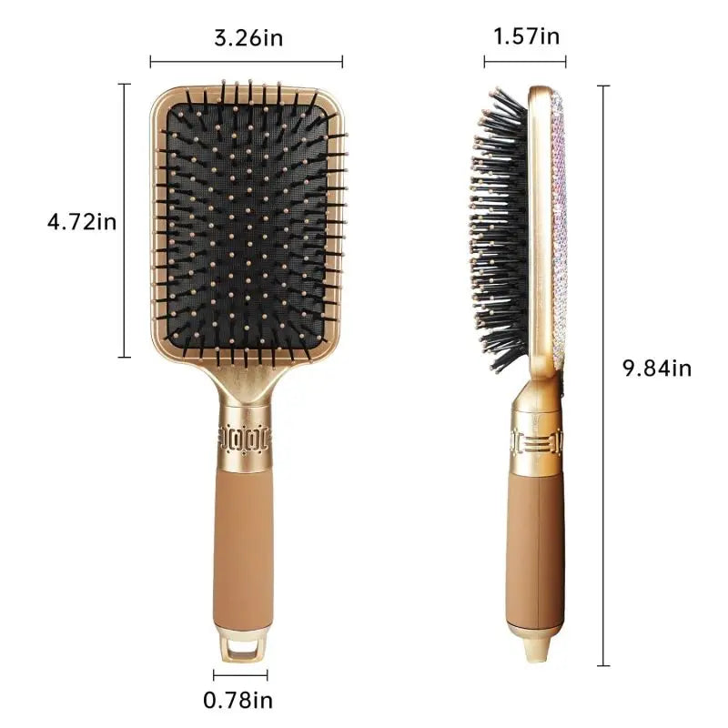 Luxury Bling Crystal brosse à cheveux - Style accessories 