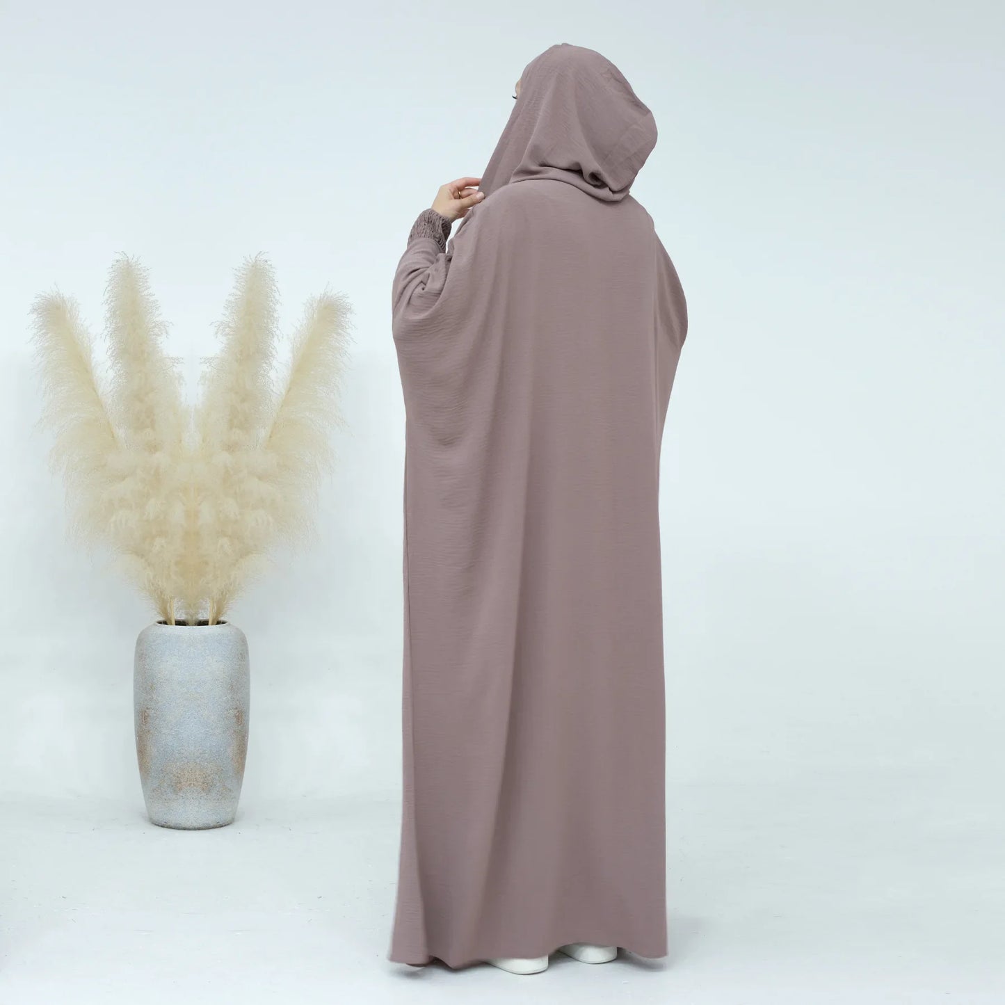 Eid Muslim Dress for Women Eid Abaya Morocco Ramadan Jilbab Hooded Prayer Dresses Vestido Kaftan Islam Dubai Arab Long Robe 2026