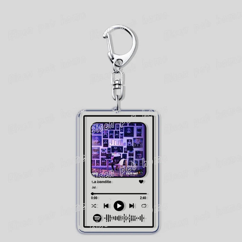 Porte clef jul avec album personnalisé - Style accessories 