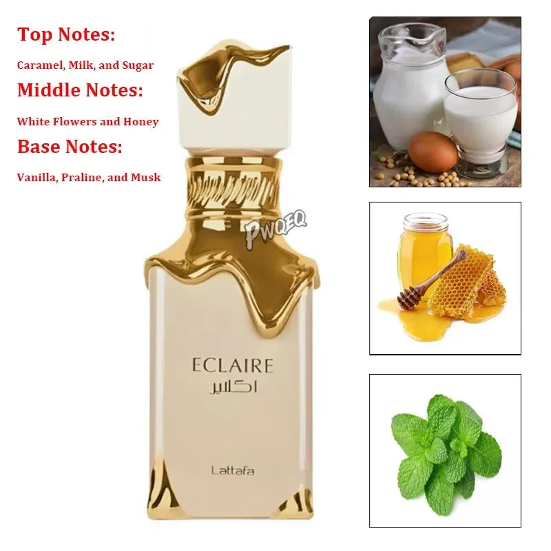 6ML/100ML Arabic Parfum à la vanille sensuel  Cologne Body Spray Lasting Fragrance Pheromone Arab Eau De Parfum Gift - Style accessories 