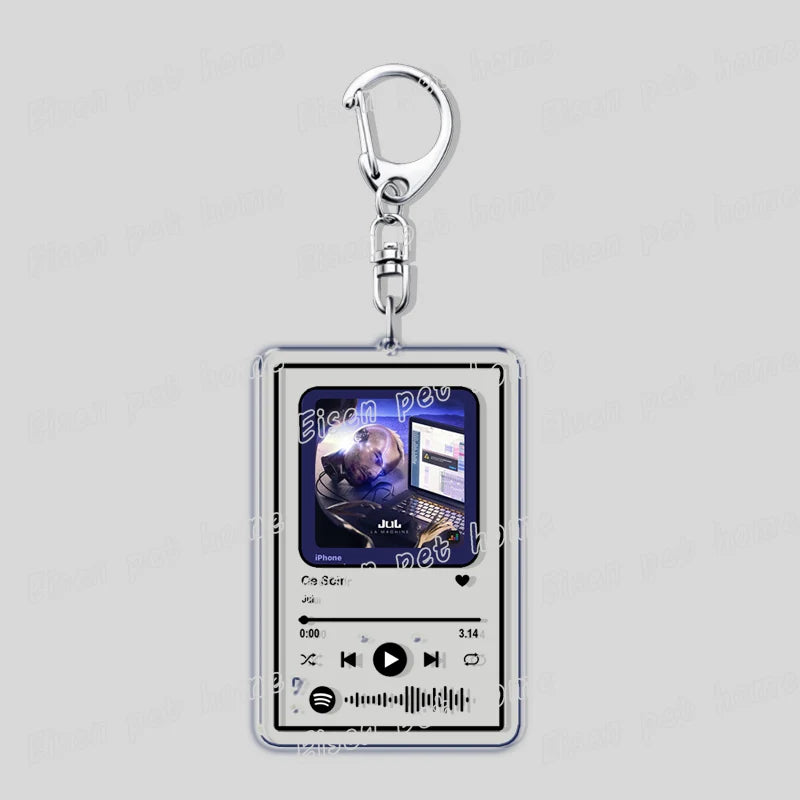 Porte clef jul avec album personnalisé - Style accessories 