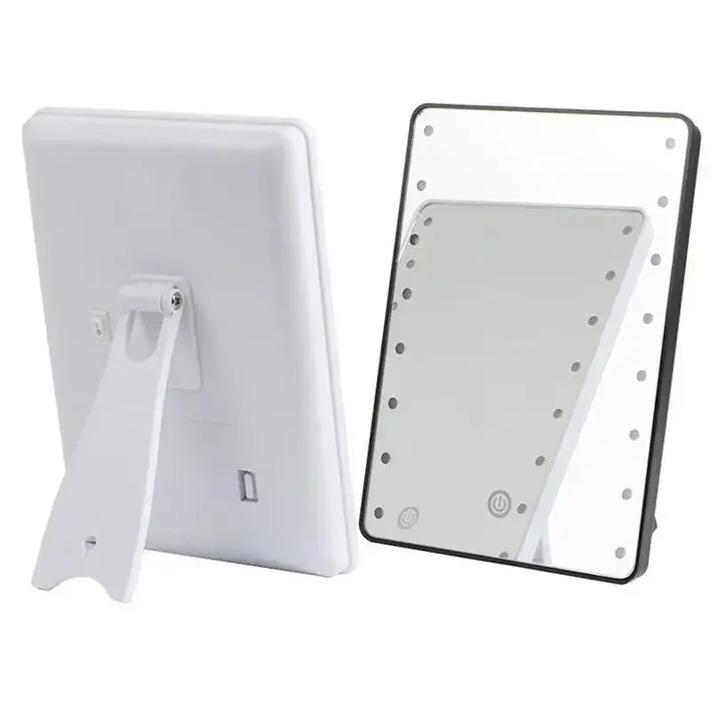 Miroir led à touche sensitive 16 led - Style accessories 