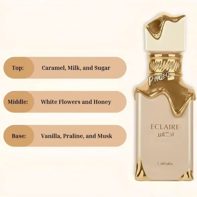 6ML/100ML Arabic Parfum à la vanille sensuel  Cologne Body Spray Lasting Fragrance Pheromone Arab Eau De Parfum Gift - Style accessories 