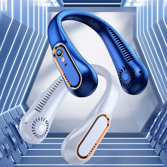 Ventilateur casque électrique rechargeable par usb agréable et transportable de partout . - Style accessories 