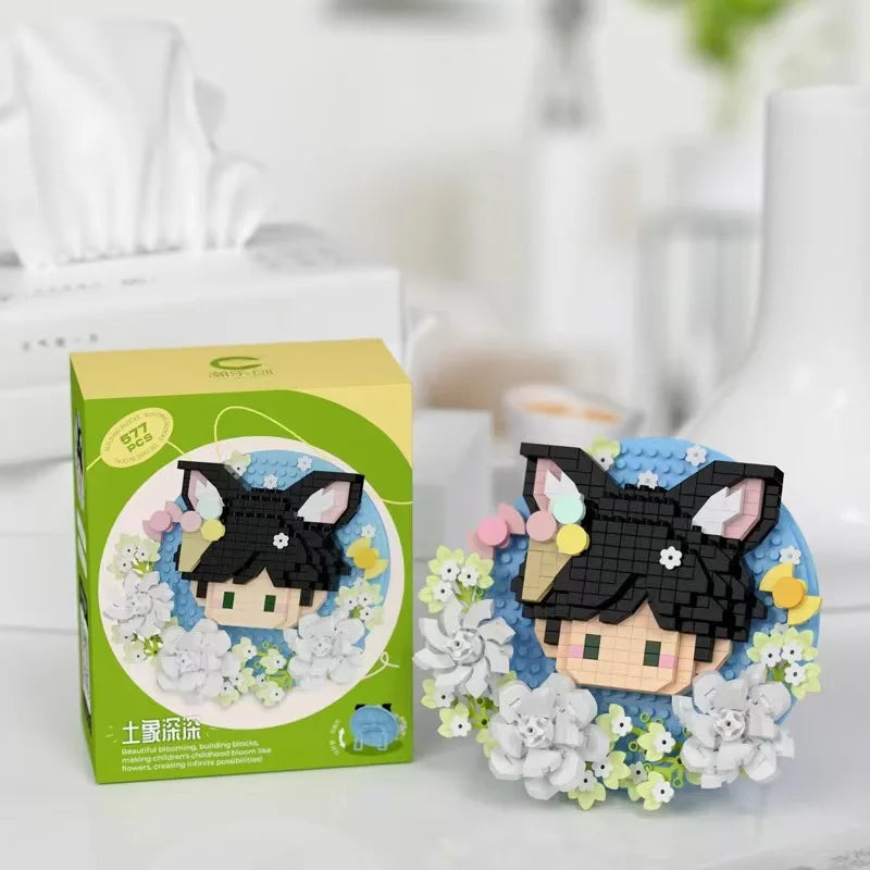 Game Cartoon Love and Deepspace Xavier Zayne Rafayel ralayo Sylus Plaything Bricks Badge display stand Valentine's Day Gifts