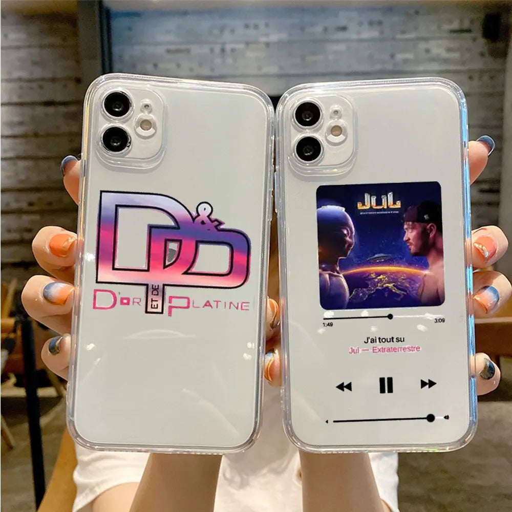 JuL C'est Pas Des Lol Png Phone Case for Iphone 7 8 Plus 12 13 Mini 11 15 14 Pro Max X XR XS MAX Cases for Iphone 11 Clear Funda