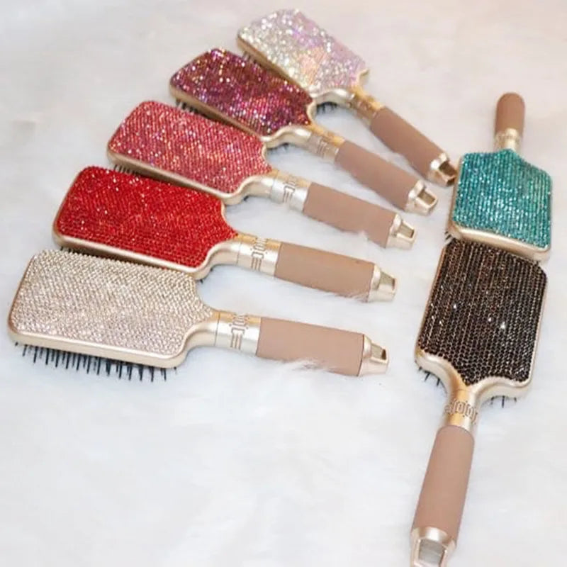 Luxury Bling Crystal brosse à cheveux - Style accessories 
