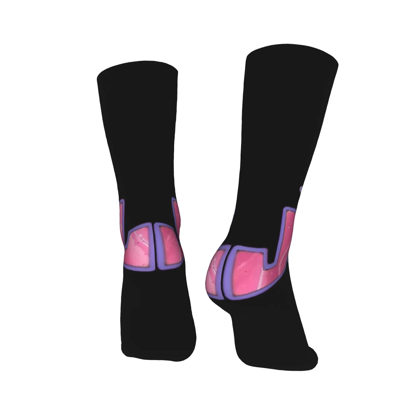 France Rapper Love Jul Print Socks  Gothic Stockings Autumn Anti Skid Women Men Socks Soft Graphic Outdoor Sports Socks