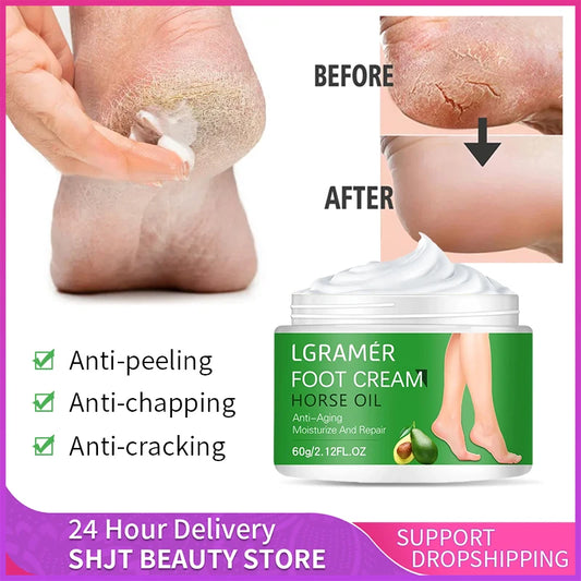 Crème anti peau morte soin des pieds  à base d avocat - Style accessories 