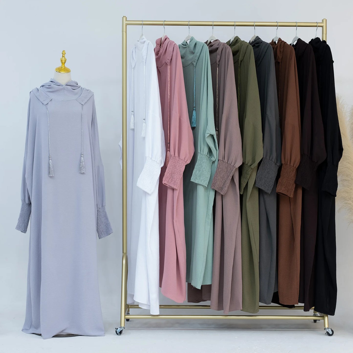 Eid Muslim Dress for Women Eid Abaya Morocco Ramadan Jilbab Hooded Prayer Dresses Vestido Kaftan Islam Dubai Arab Long Robe 2026