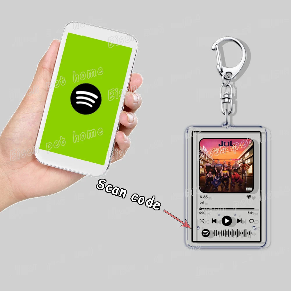 Porte clef jul avec album personnalisé - Style accessories 
