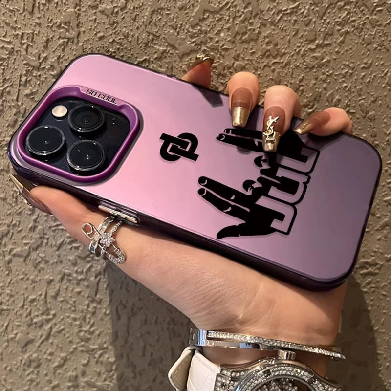 Rapper JuL C'est Pas Des Lol Case for iPhone 17 16 15 14 13 12 11 Pro Max XS XR 15 Plus 16E 17Air Shockproof Plating Matte Cover