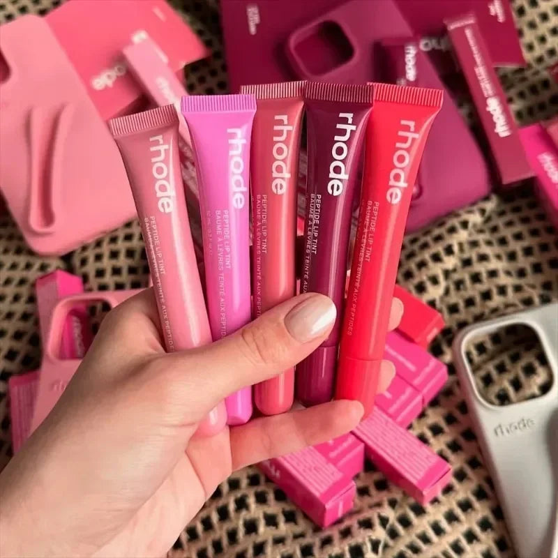 Rhode coque en silicone avec support lipstick pour iPhone 16 16E 15 14 13 12 11 pro max plus - Style accessories 