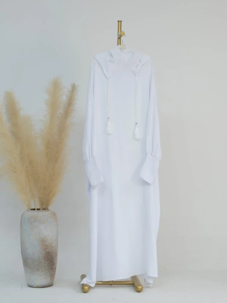 Eid Muslim Dress for Women Eid Abaya Morocco Ramadan Jilbab Hooded Prayer Dresses Vestido Kaftan Islam Dubai Arab Long Robe 2026