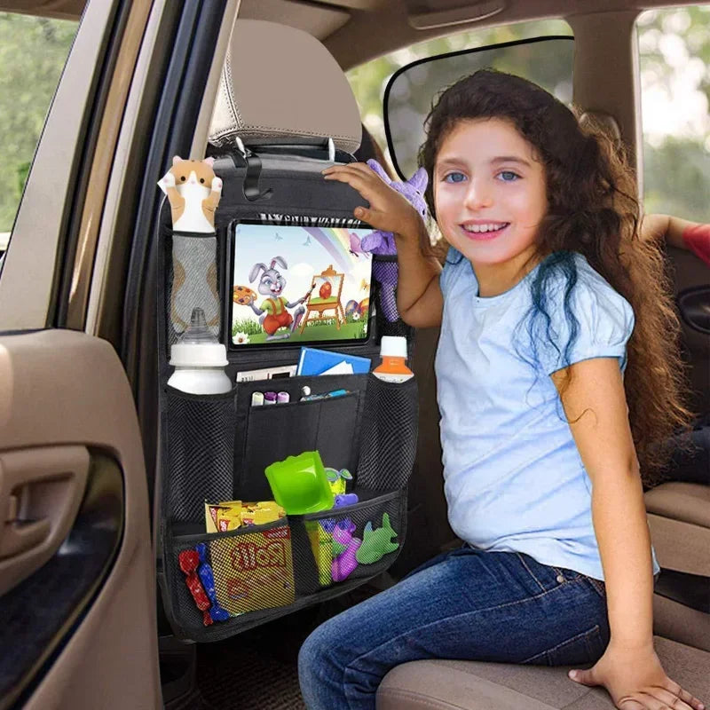 Organiseur voiture pour enfants avec plusieurs poches ainsi que l emplacement tablette - Style accessories 