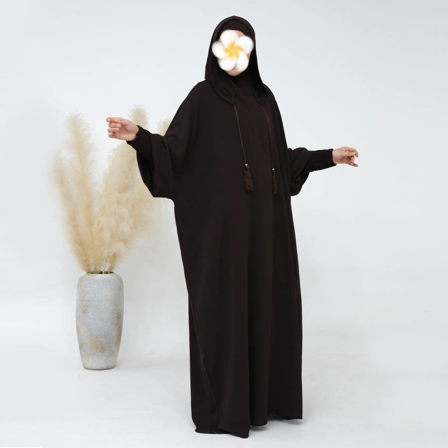 Eid Muslim Dress for Women Eid Abaya Morocco Ramadan Jilbab Hooded Prayer Dresses Vestido Kaftan Islam Dubai Arab Long Robe 2026