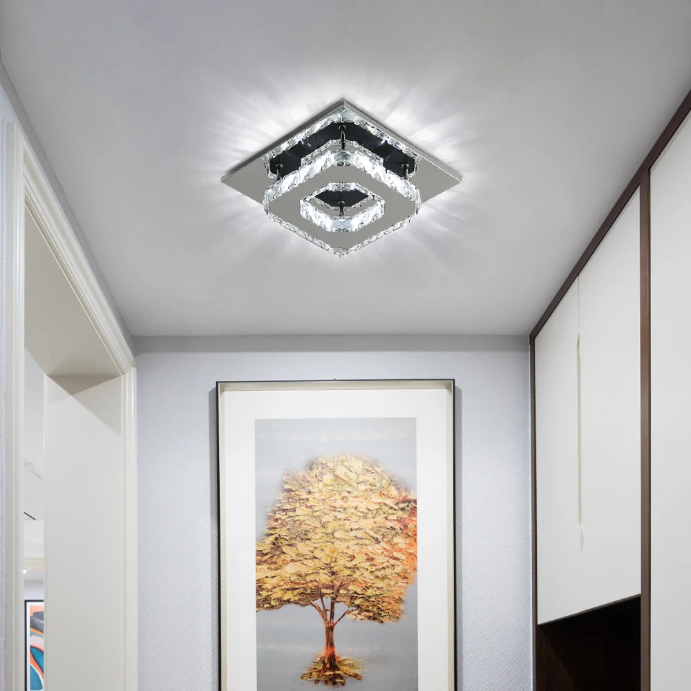 Luminaire led en Crystal au design moderne idéal pour cuisine ou chambre - Style accessories 