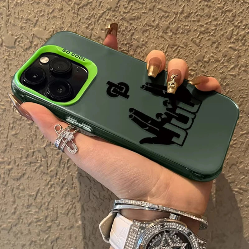 Rapper JuL C'est Pas Des Lol Case for iPhone 17 16 15 14 13 12 11 Pro Max XS XR 15 Plus 16E 17Air Shockproof Plating Matte Cover