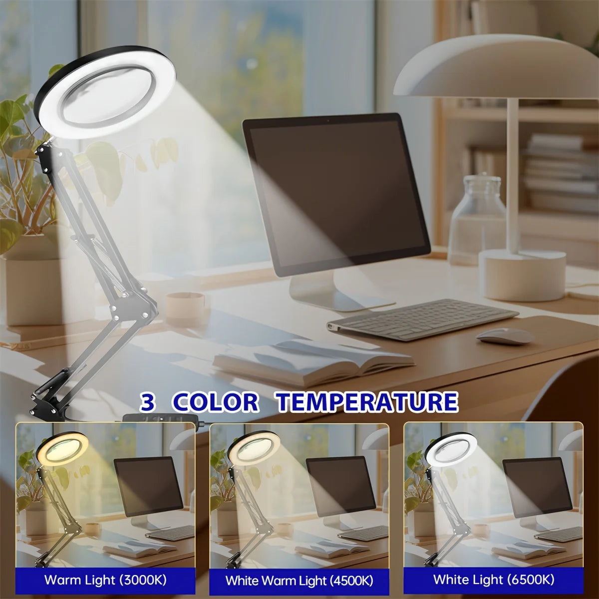 Lampe de bureau ou idéal pour skin care led 3 coloris - Style accessories 