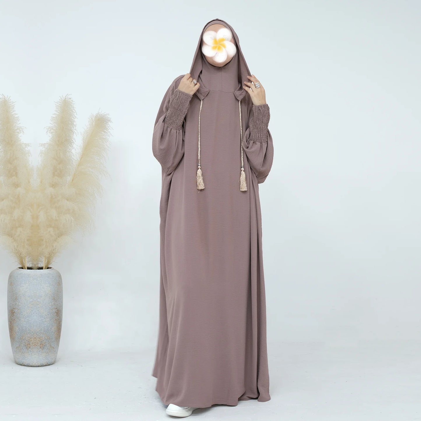 Eid Muslim Dress for Women Eid Abaya Morocco Ramadan Jilbab Hooded Prayer Dresses Vestido Kaftan Islam Dubai Arab Long Robe 2026