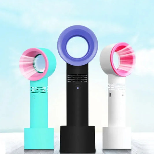 Souffleur de faux cils. Rechargeable par usb, 1 pièce ventilateur sans feuilles , extension de cils portable, séchage rapide de vernis également, maquillage - Style accessories 