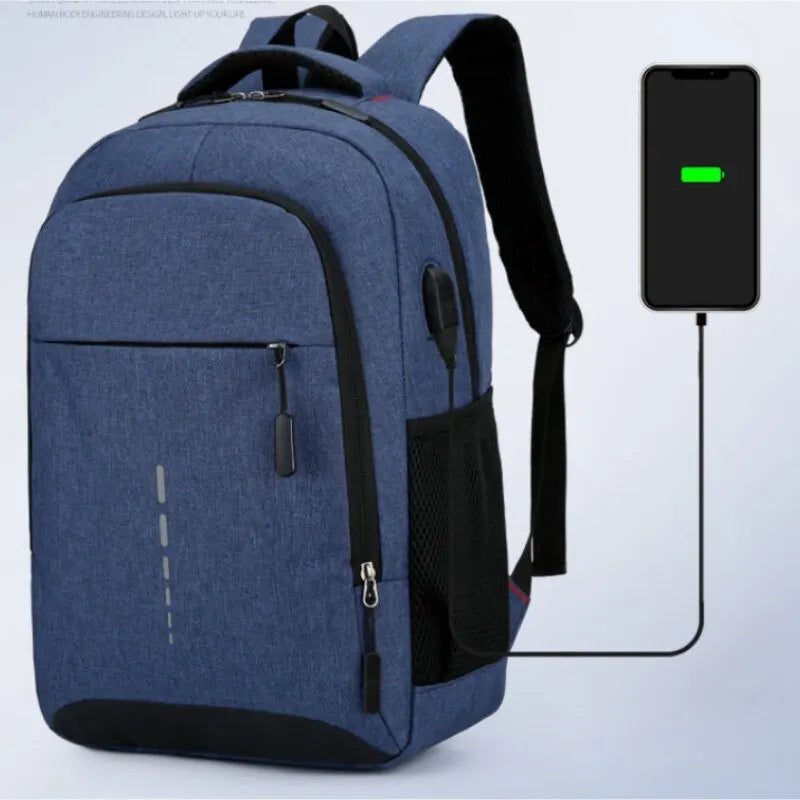 Sac à dos de large capacité avec chargeur usb - Style accessories 