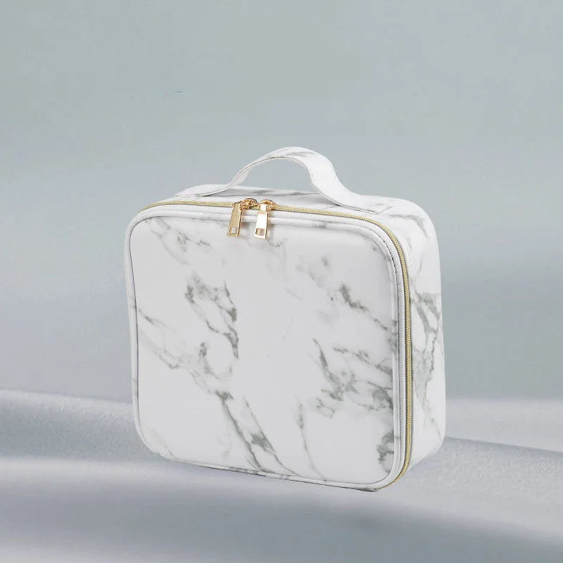 Vanity organiseur beauté idéal pour maquillage effet marbre waterproof - Style accessories 