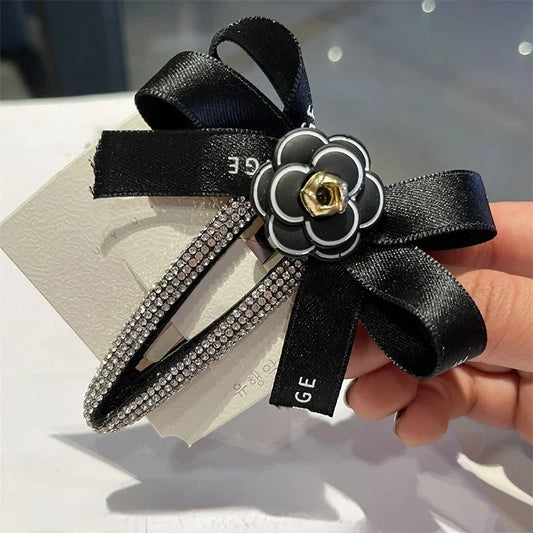 Barrettes de haute qualité camelia model floral - Style accessories 
