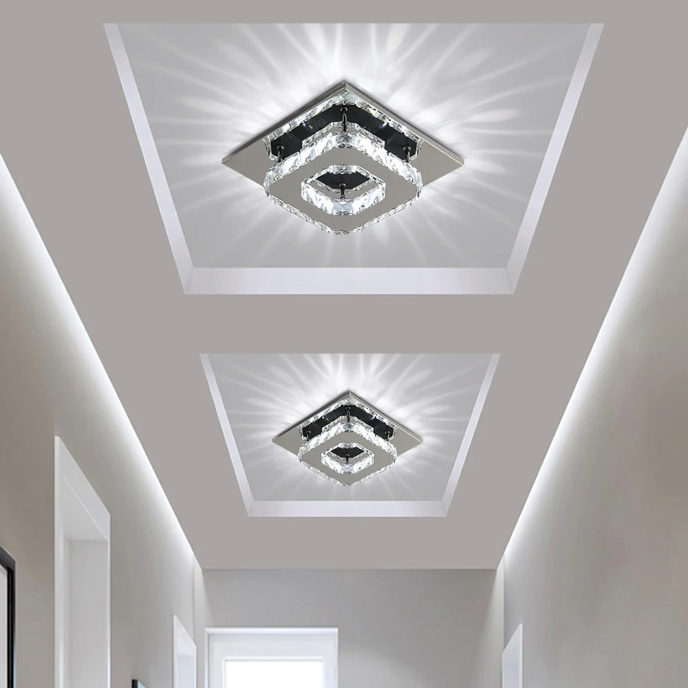 Luminaire led en Crystal au design moderne idéal pour cuisine ou chambre - Style accessories 