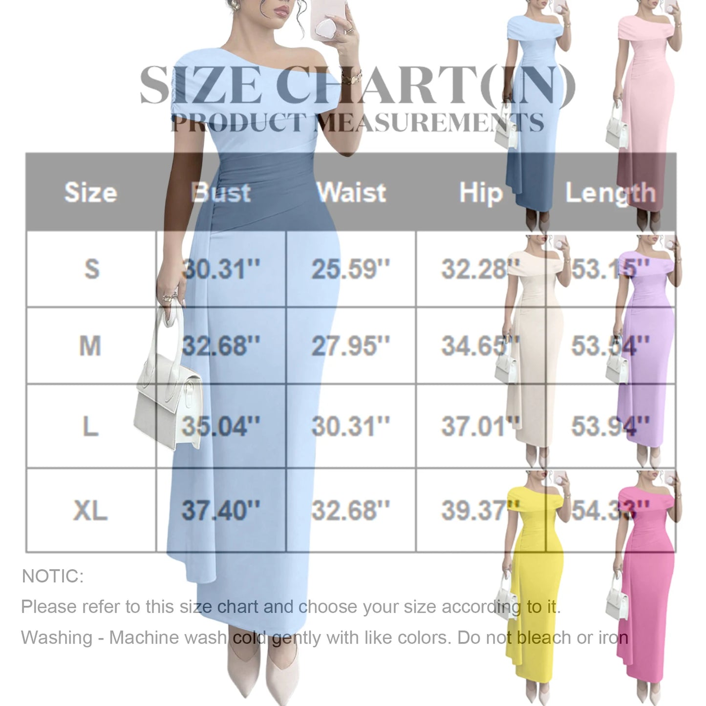Sexy Party Long Dresses for Women Slant Neck Sleeveless Solid Color Dress Slim-fit Pleated Maxi Gown Fashion Bodycon Dress
