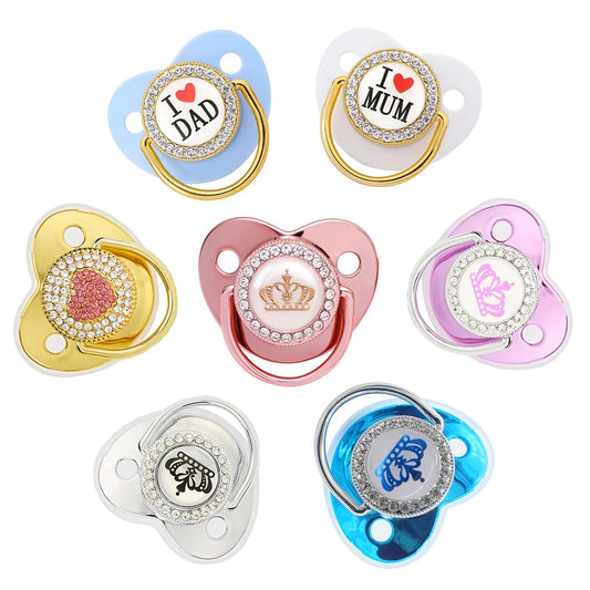 Sucette bébé queen dad mum - Style accessories 