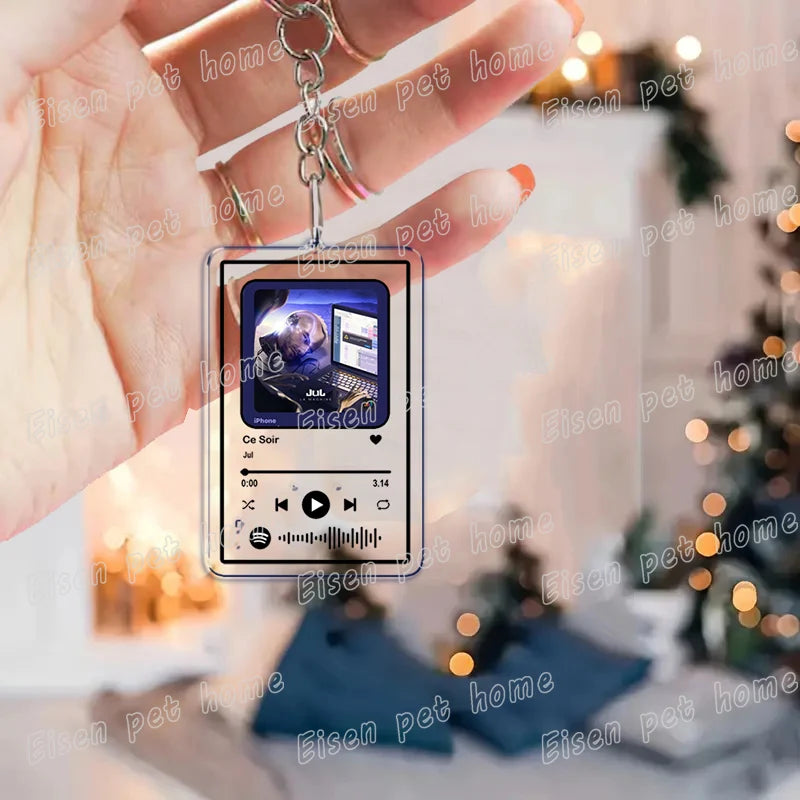 Porte clef jul avec album personnalisé - Style accessories 