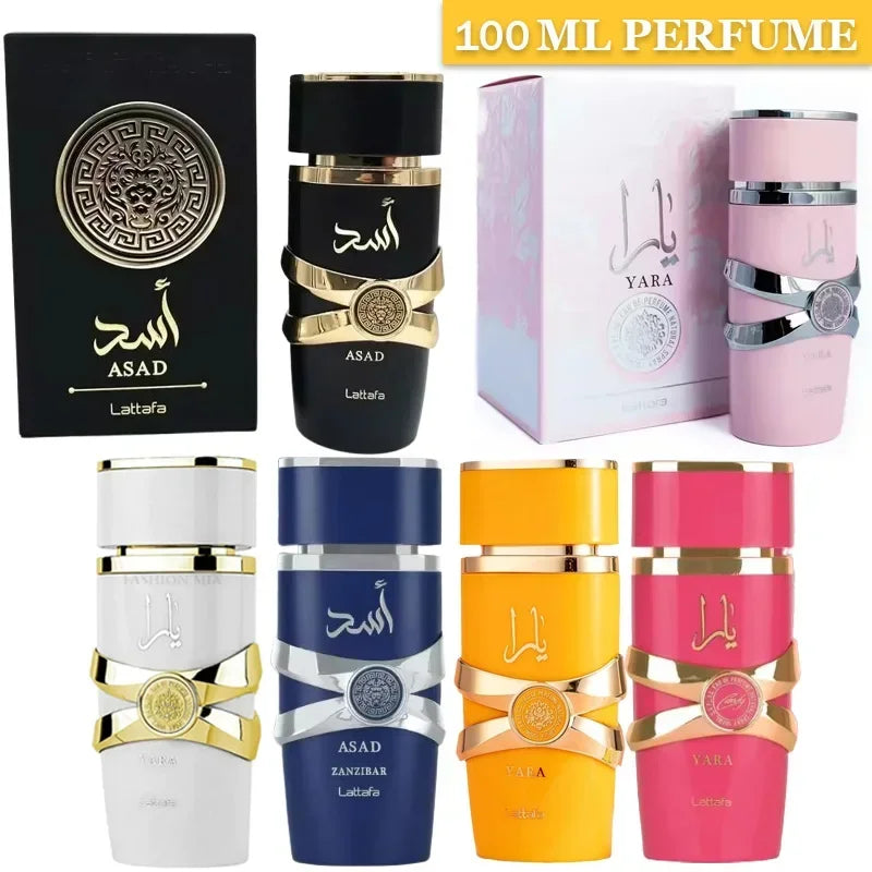 100ML 3.4oz parfum arabe longue tenue envoûtant LATAFA dubaii - Style accessories 