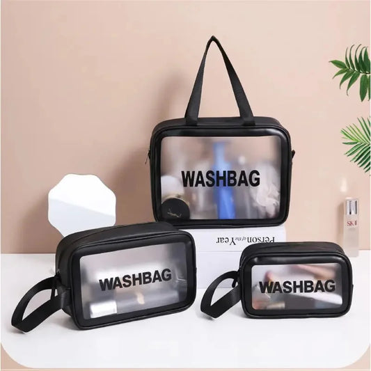 Trousse à maquillage de large capacité . Waterproof. Transparent - Style accessories 