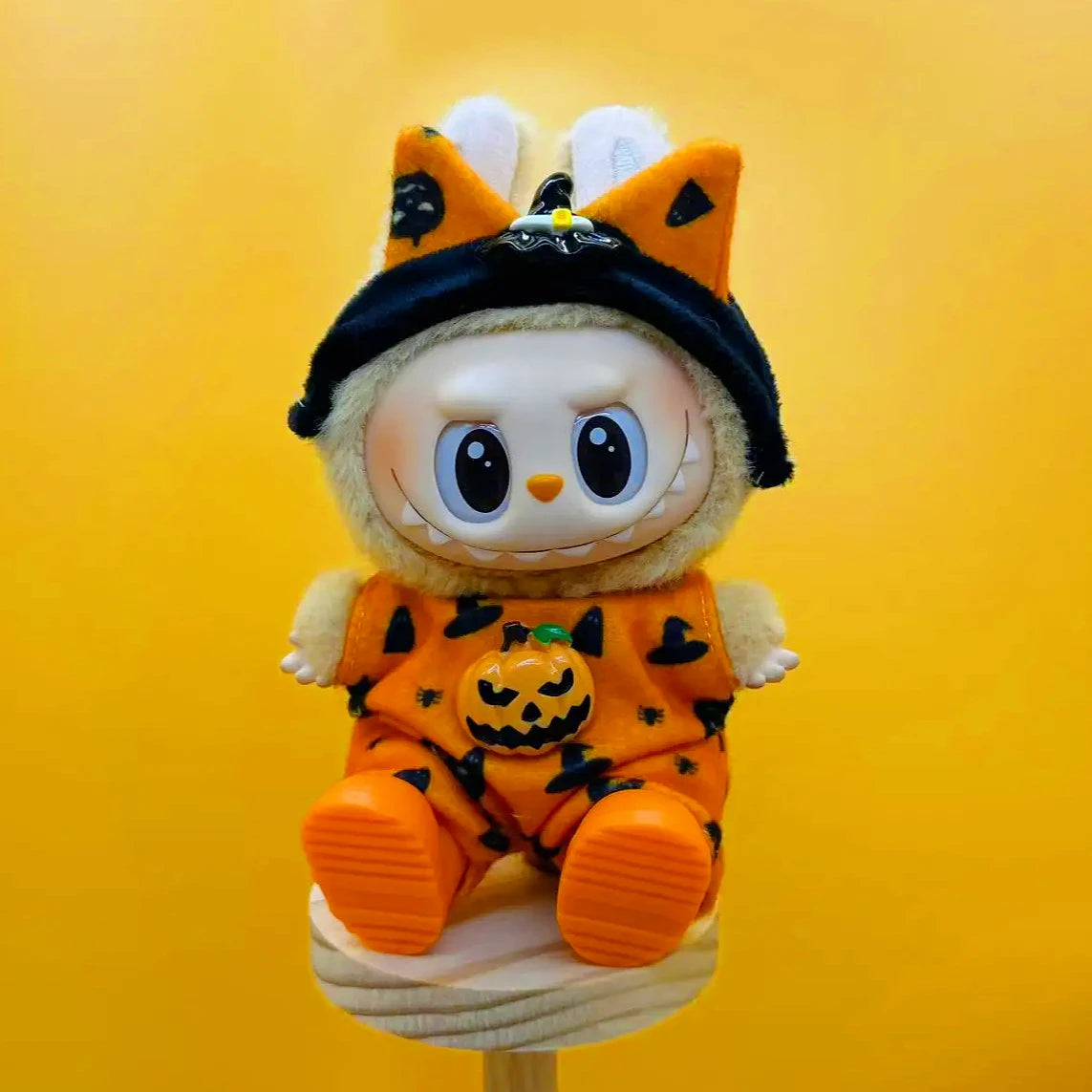 Halloween Interesting Replacement for Labubu 3.0 Pumpkin  Doll Clothes Cute Decoration for 15/17cm Dolls
