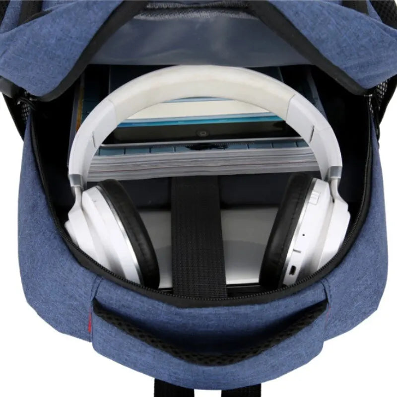 Sac à dos de large capacité avec chargeur usb - Style accessories 