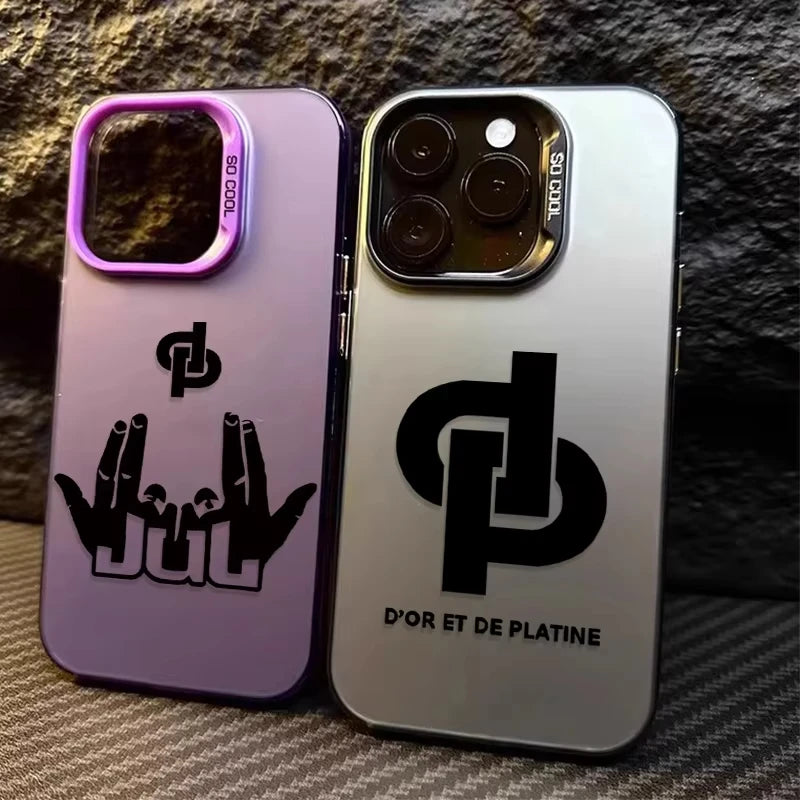 Rapper JuL C'est Pas Des Lol Case for iPhone 17 16 15 14 13 12 11 Pro Max XS XR 15 Plus 16E 17Air Shockproof Plating Matte Cover